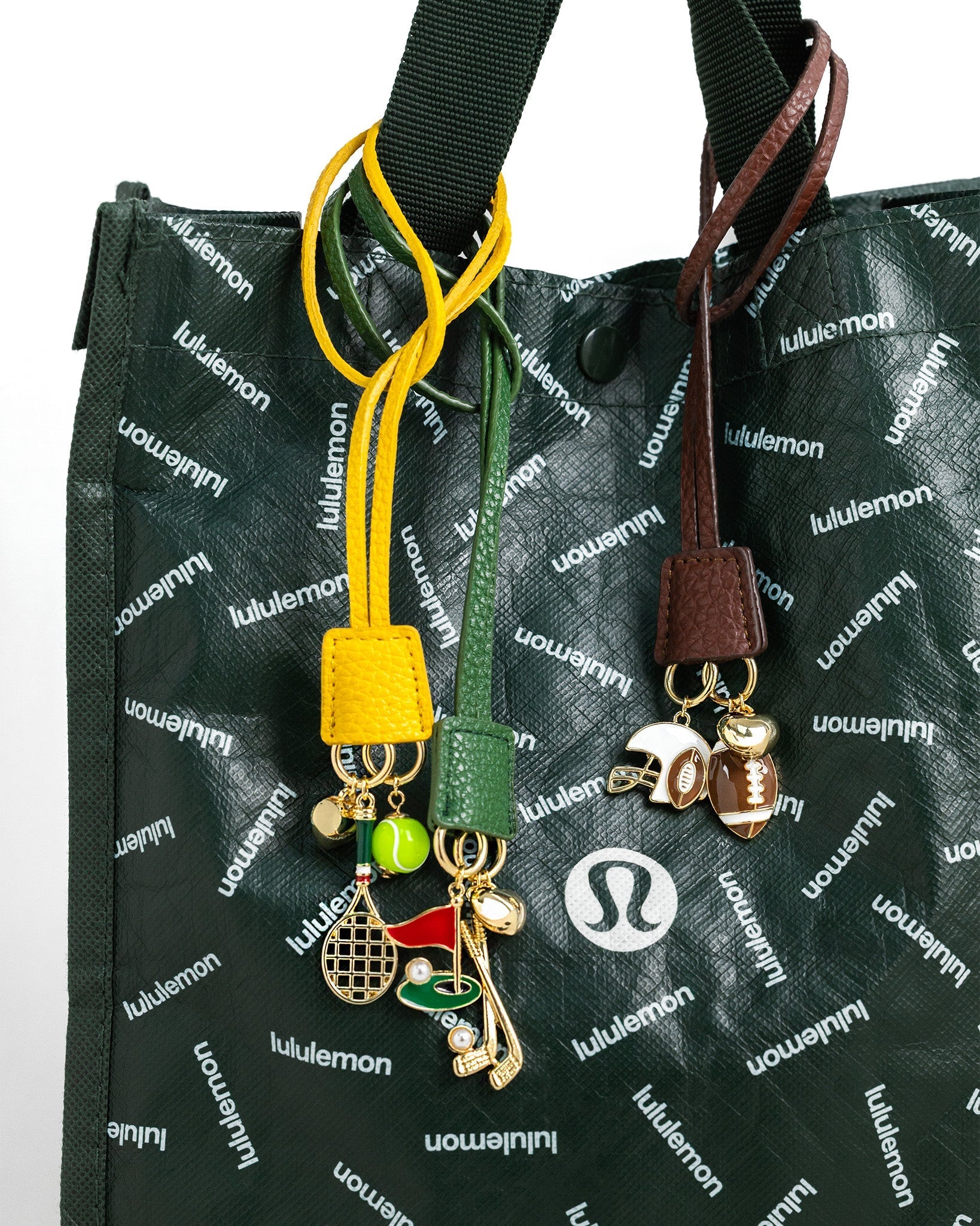 Football Leather Clochette Bag Charm - NiceAces