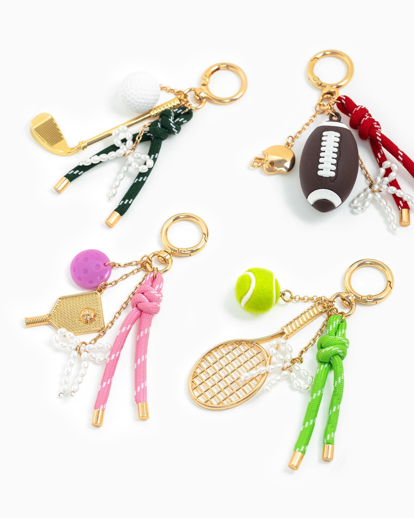 Rally Time Pickleball Bag Charm - NiceAces
