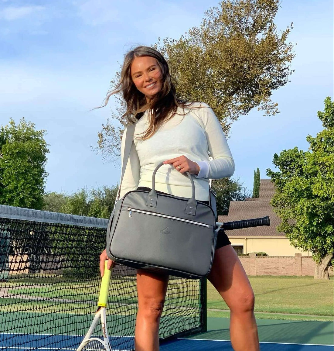 Bolsa de deporte de tenis LAVA Premium - Gris 