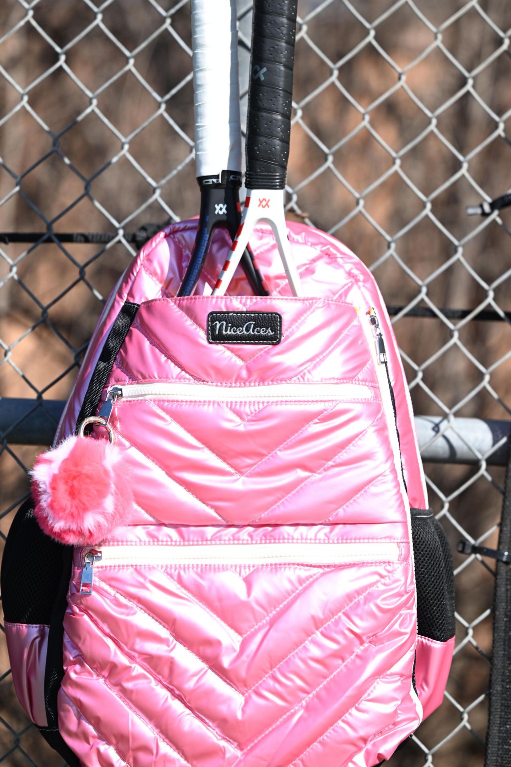 Emily Bag – Shimmering Luxury Tennis & Pickleball Backpack – NiceAces