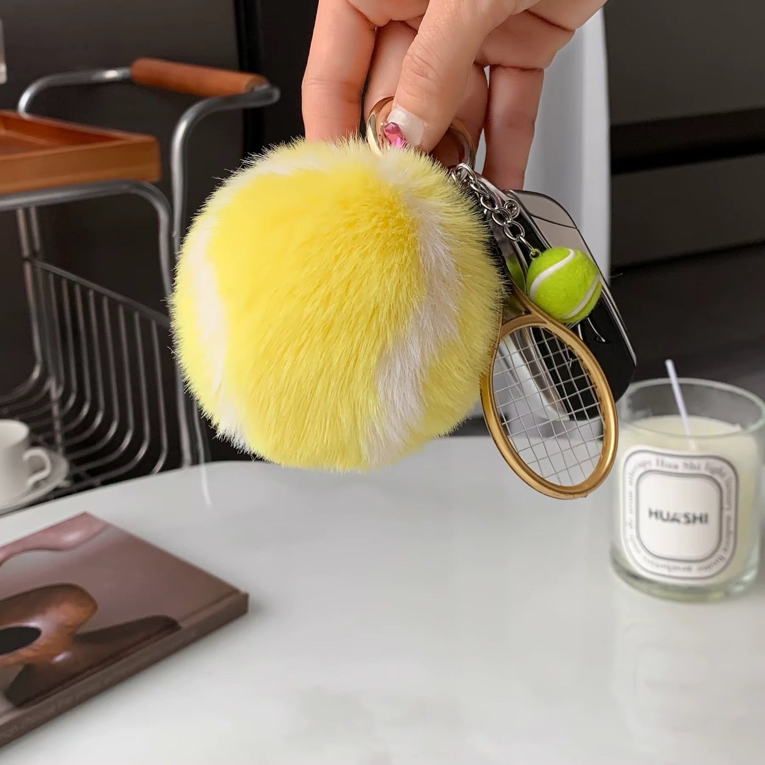 Fluff Ball Tennis Charms - NiceAces