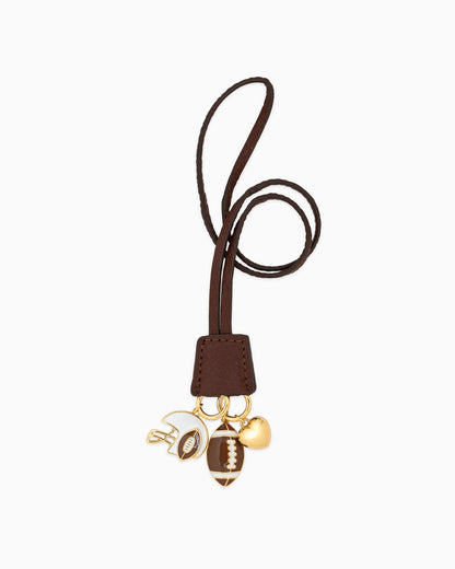 Football Leather Clochette Bag Charm - NiceAces