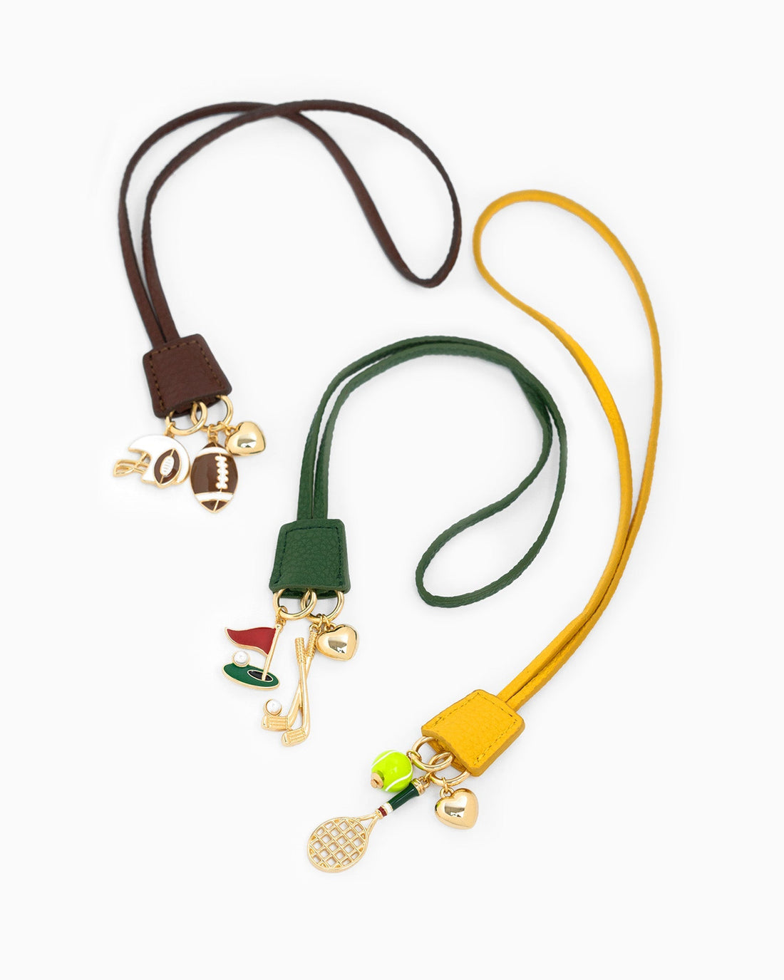 Football Leather Clochette Bag Charm - NiceAces