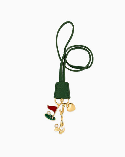 Golf Leather Clochette Bag Charm - NiceAces