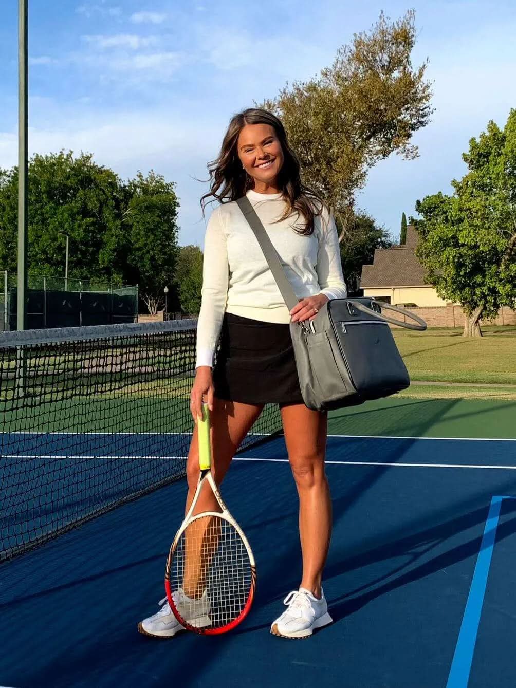 LAVA Premium Tennis Duffle Bag - Gray - NiceAces
