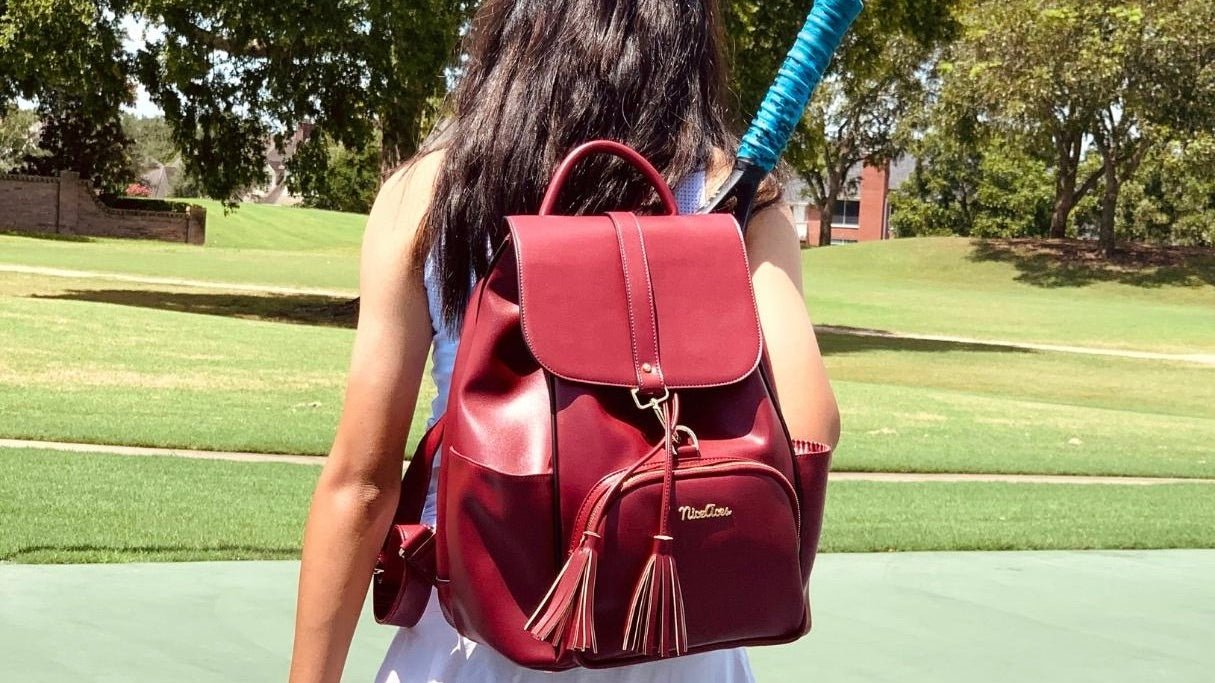 Sara Bag – Elegant Luxury Tennis & Pickleball Backpack – NiceAces