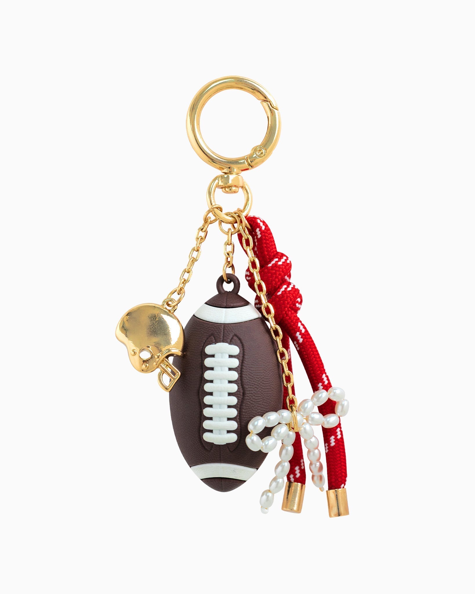 Touchdown Vibes Football Bag Charm - NiceAces