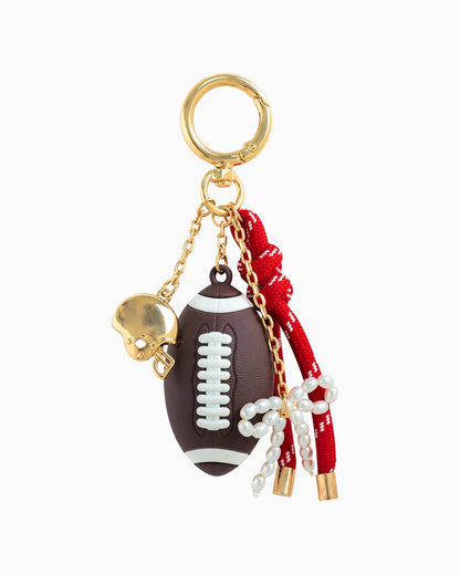 Touchdown Vibes Football Bag Charm - NiceAces